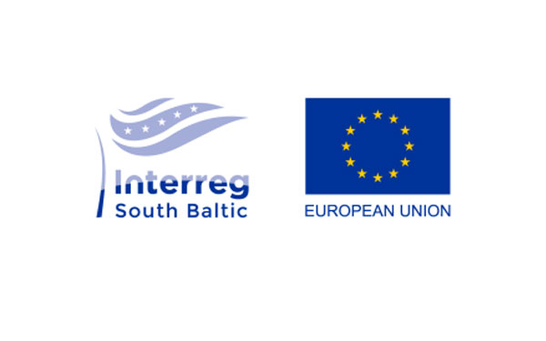Förderung durch das Förderprogramm Interreg South Baltic sowie durch den Europäischen Fonds für regionale Entwicklung (ERDF) 